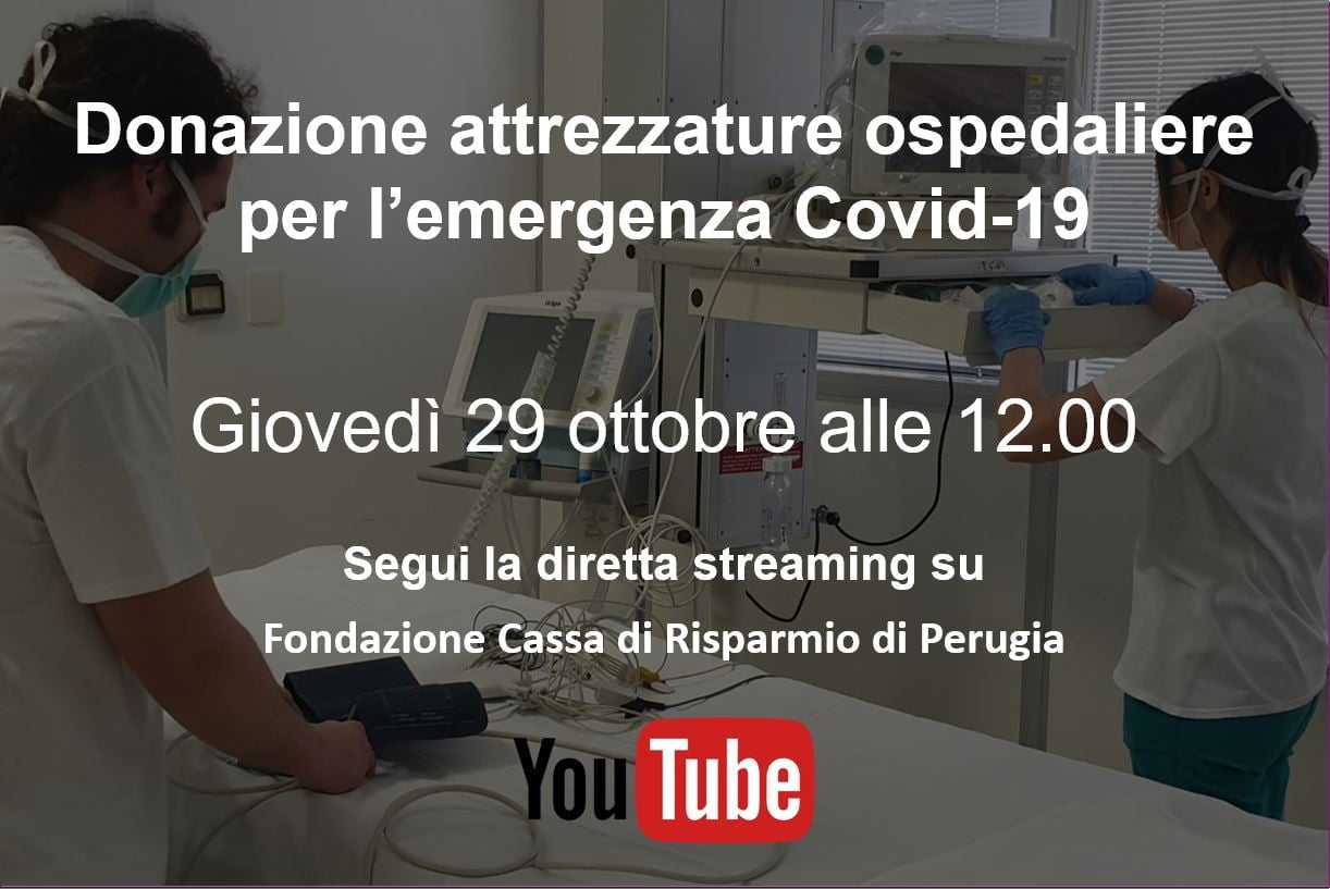 Donazione attrezzature ospedaliere per l’emergenza Covid-19