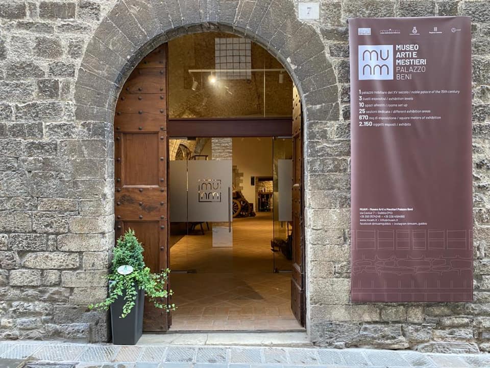 MUAM – Museo delle Arti e dei Mestieri di Palazzo Beni a Gubbio