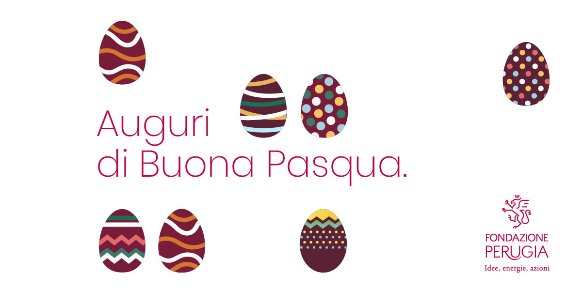 Auguri di Buona Pasqua da Fondazione Perugia