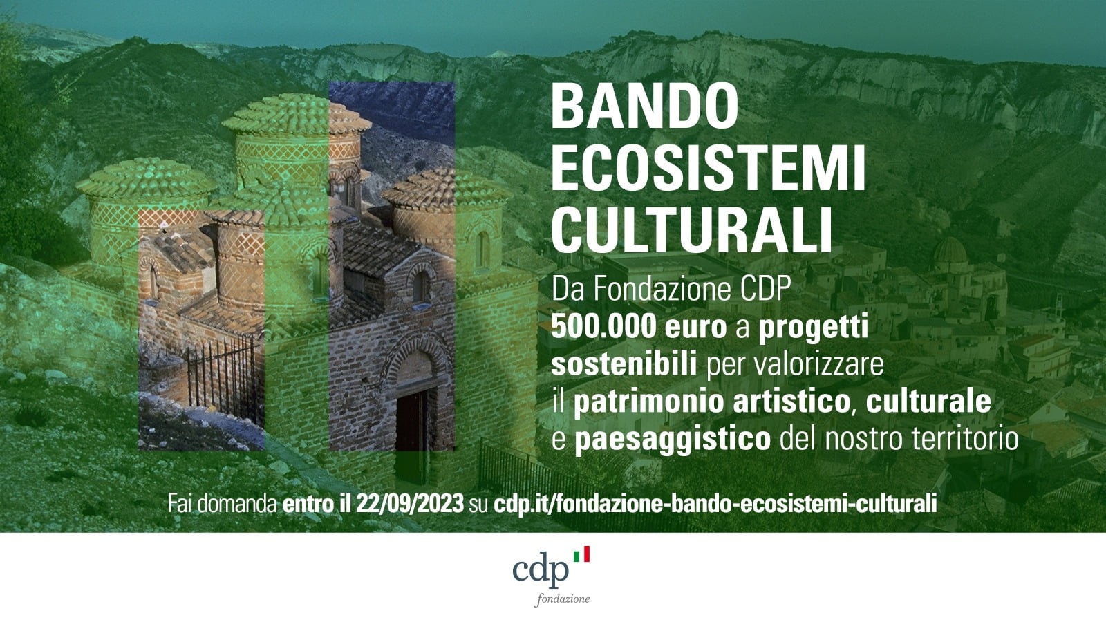 Da Fondazione CDP 500mila euro per la valorizzazione del patrimonio culturale e artistico italiano
